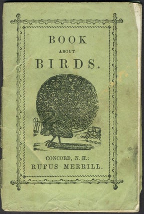 Item #24414 Book about Birds. Children's, Rufus Merrill, publishers Co, Lyre Bird