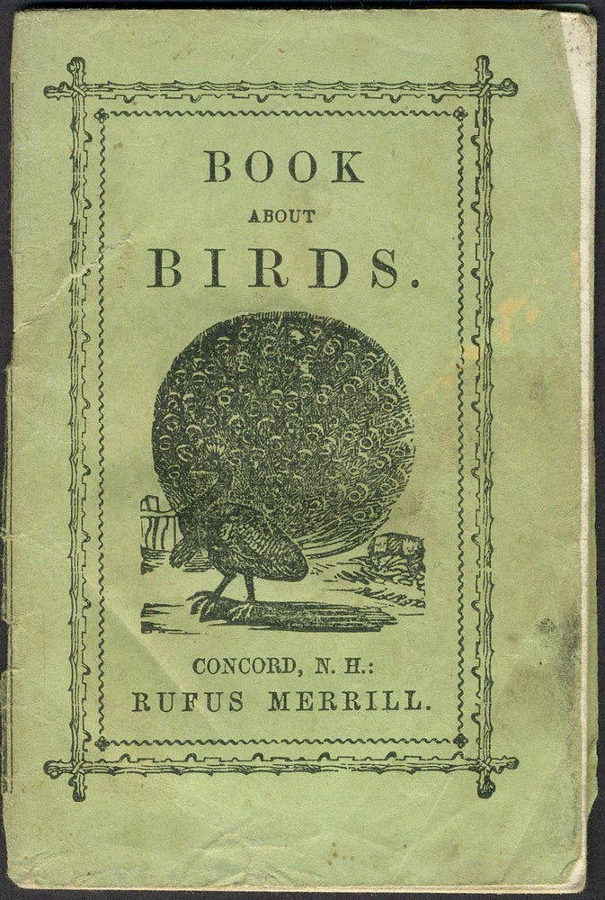 Item #24414 Book about Birds. Children's, Rufus Merrill, publishers Co, Lyre Bird.