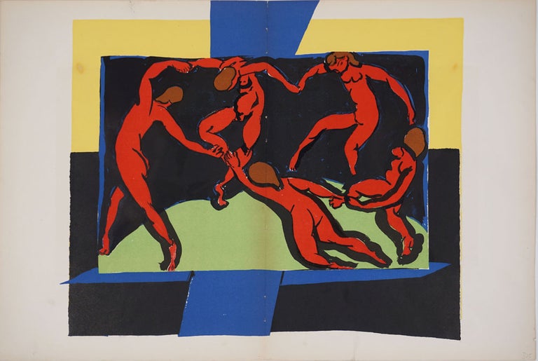 Item #24439 "La Danse". Lithograph. Henri Matisse.