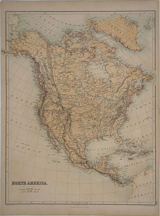 Item #24450 North America. Map. John Bartholomew