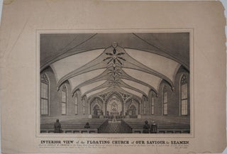 The Interior View of the Floating Church of Our Saviour for Seamen, NY.