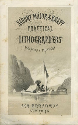 Item #24464 Sarony Major & Knapp Practical Lithographers, Engravers & Printers. Handbill. Hudson...