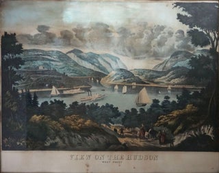 Item #24475 View on the Hudson: West Point. engraver Robertson