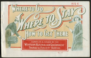 Item #24484 The Western Australian Tourists' Guide and Hotel and Boarding House Directory. 1925 -...