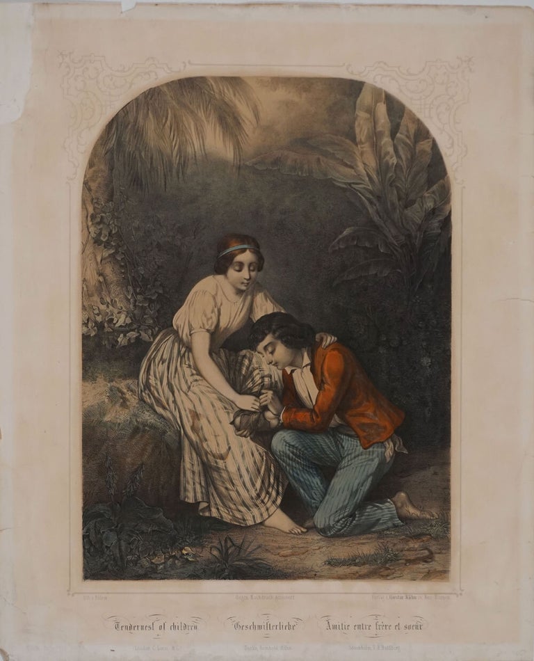 Item #24524 "Tenderest of Children". Lithograph.