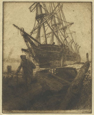 Item #24579 "Junk". Etching. J. Duncan Gleason