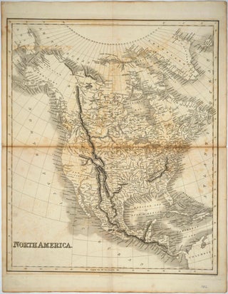 Item #24609 North America. Map. Isaac Taylor Hinton