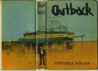 Item #24626 Outback. Inscribed by Patrick White to his US publishers. Patrick White, Cynthia Nolan