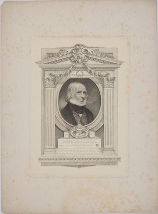 Alexander Anderson, The First Engraver on Wood in America. Engraved portrait.