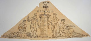 Item #24725 "Sanoid" C. C. & Co. Reference Bandage. Printed illustrated bandage
