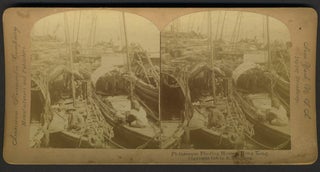 Item #24733 Hong Kong: American Stereoscopic Company view of harbor. Hong Kong, Photography