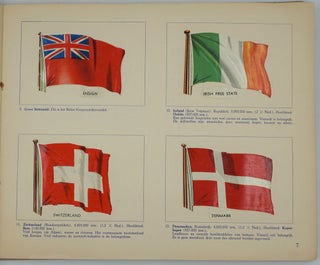 Vlaggenalbum Delftse Pot and Gouda's Roem: Flag Album of the Whole World, Parts 1 and 2.