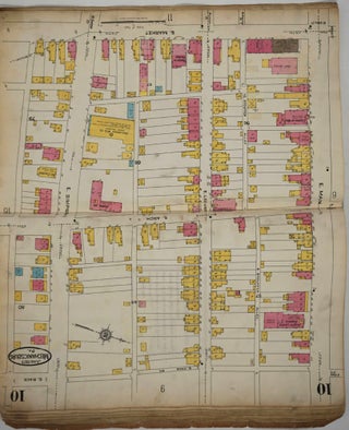 Insurance Map of Mechanicsburg, PA. Loaned to John Robertson, Agent by Sanborn Map Company.