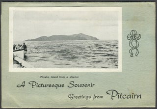 Item #24858 A Picturesque Souvenir Greetings from Pitcairn. Pitcairn Island