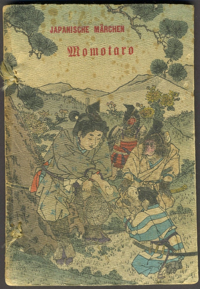 Item #24861 Momotaro or The Little Peachling. K. Florenz, Crepe Paper Book.