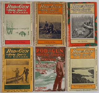Item #24869 Rod and Gun and Motor Sports in Canada. 6 issues