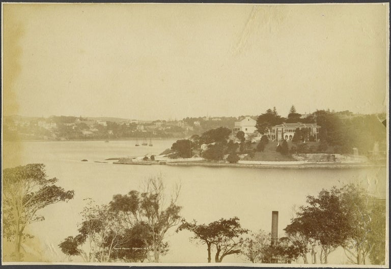 Item #24871 Pott's Point, Sydney. Albumen photograph. Henry King.
