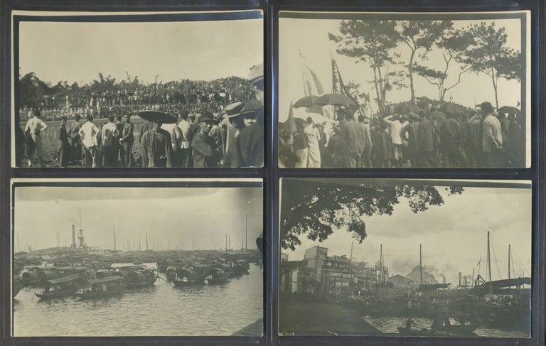 Item #24937 Real photo postcards of the Xinhài Gémìng, Xinhai Revolution of 1911, Taken by an American. China, Photographs.