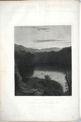 Weir engraving of Hudson River in The New York Mirror, Volume XII - XIII.