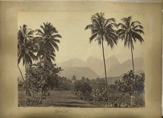 Fiji and Tahiti, 2 photographic images.
