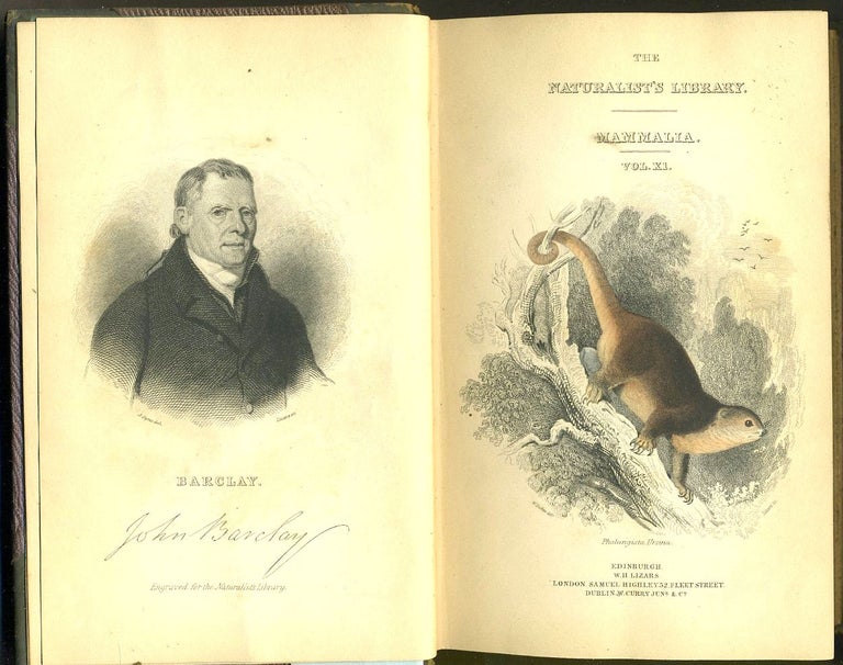 Item #25088 The Naturalist's Library. Mammalia. Vol. XI. Marsupialia or Pouched Animals. William. G. R. Waterhouse Jardine.