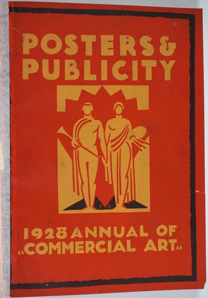 Item #25127 Posters & Publicity, 1928 Annual of Commercial Art.