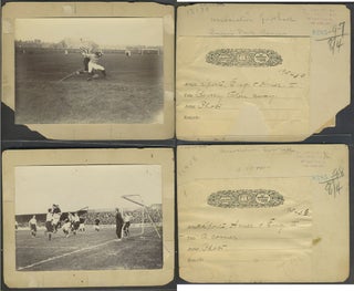 Association Football. British Soccer photographs from the Art Department of The Century Company, New York.