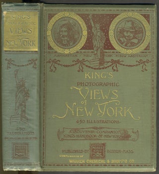 Item #25500 King's Photographic Views of New York - Presentation Copy. Moses King