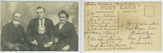 Item #25516 Real photo postcard of four generations of the Talbot & Webster families of Colac...