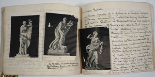 Item #25710 Ancient Greek & Roman art album, with annotations throughout. Susan E. Goelet Drake