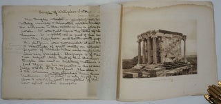 Item #25713 Classical Greek art album, with annotations throughout. Susan E. Goelet Drake