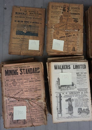 Item #25717 Australian Mining Standard. Australasian Institute of Mining Engineers. Critchley Parker