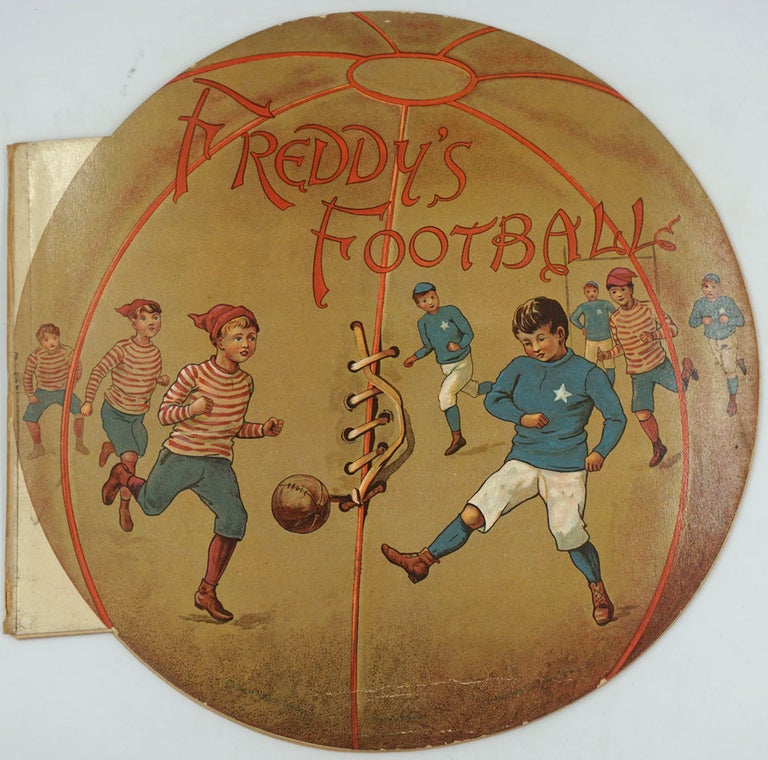 Item #25725 Freddy's Football. Die Cut rugby & sports book. Rugby, Mary Boyle.