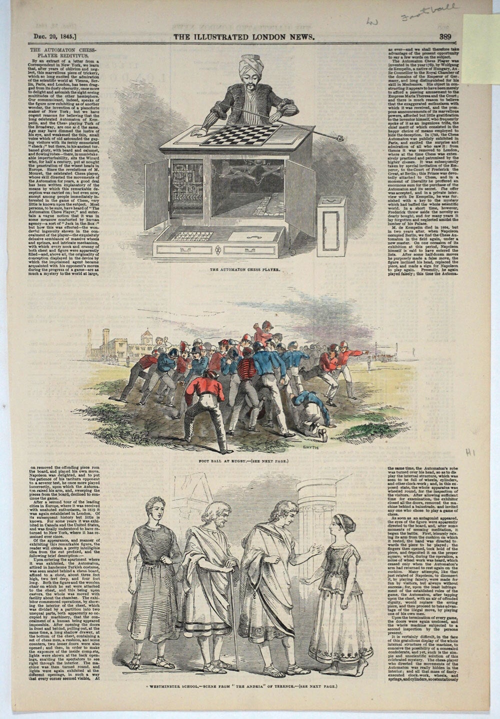 A collection of 49 antique Rugby prints, 1845 - 1931 | Rugby