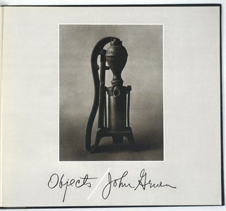 Objects/ John Gruen.