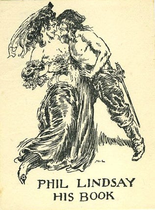 Item #2576 Phil Lindsay His Book. Norman Lindsay