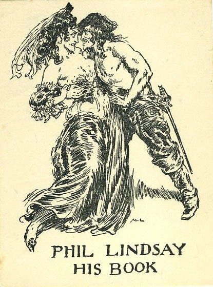 Item #2576 Phil Lindsay His Book. Norman Lindsay.