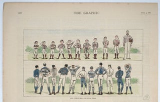 Item #25794 Boys versus Men--The Rival Teams. Rugby, W. B. Wollen