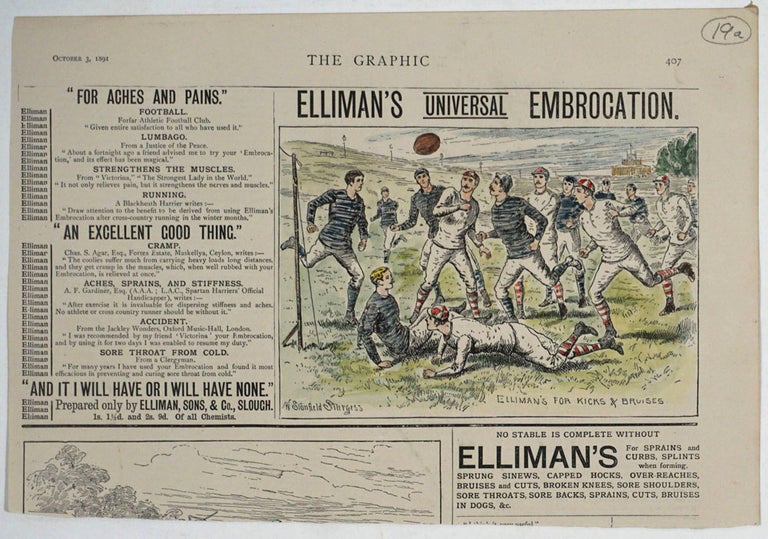Item #25805 Elliman's Universal Embrocation. W. Stanfield Sturgess.