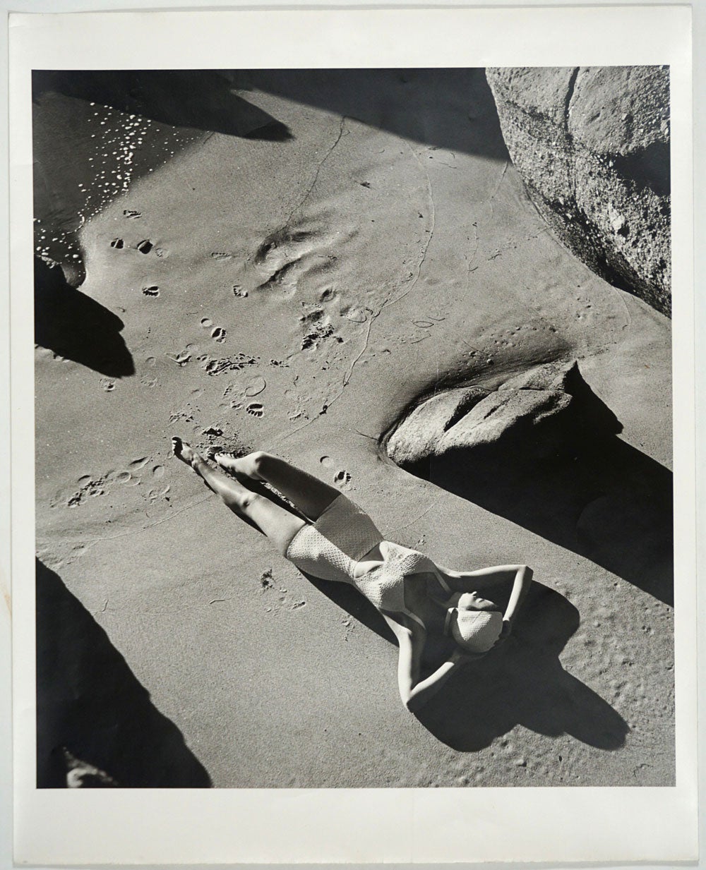 Rubber Bathing Suit, California. Signed fashion photograph ...