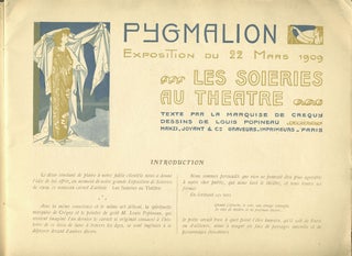 Carnet D'Artiste. Les Soieries au Theatre. Publie par les Magasins de Nouveautes a Pygmalion 22 Mars.