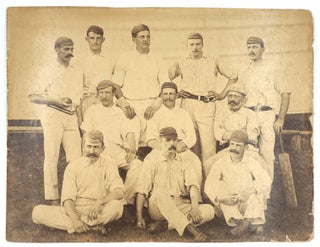 Item #25940 Unidentified Cricket Team, photograph. Cricket
