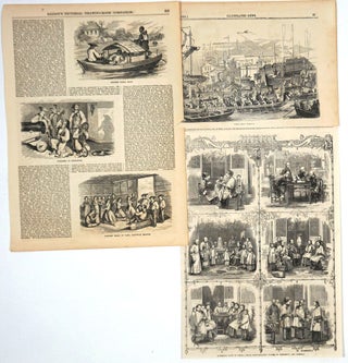 A Collection of prints of China from newspapers from 1853-1893.