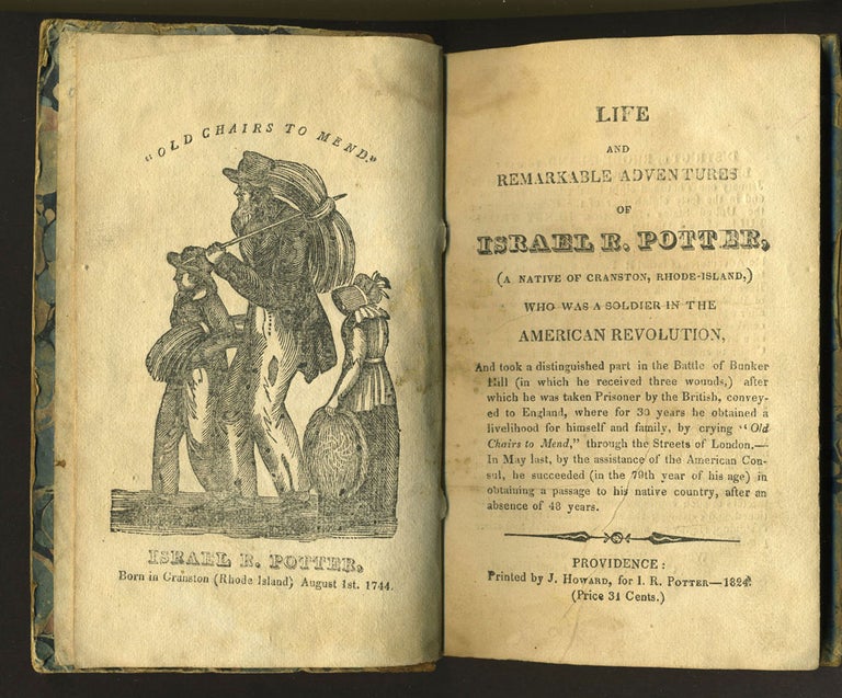 Item #25953 Life and Remarkable Adventures of Israel Potter, A Native of Cranston, Rhode Island, Who Was a Soldier in the American Revolution. Herman Melville, Israel Potter.