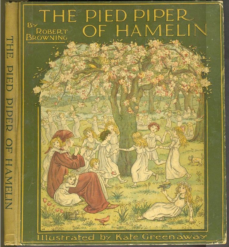 Item #25982 The Pied Piper of Hamelin. Children's, Robert Browning, Kate Greenaway.