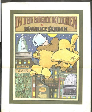 Item #26004 In the Night Kitchen. Poster. Children's, Maurice Sendak