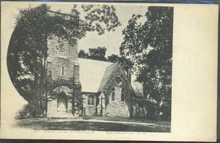 Item #26010 St. Philips Church, Garrison, N.Y. Forson Bros, Postcard