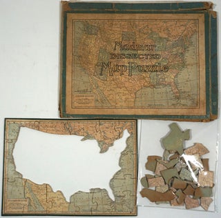 Madmar Dissected US Map. Wooden Puzzle.