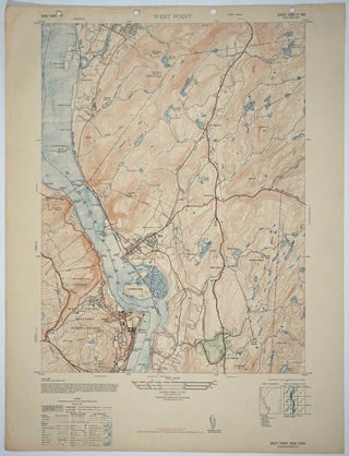 Item #26045 West Point / Hudson Highlands. Hudson Highlands Map, USGS