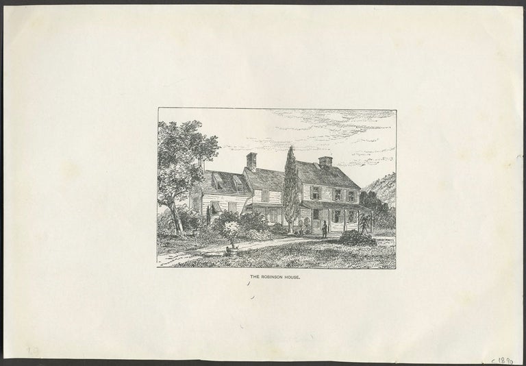 Item #26057 The Robinson House [Garrison, N.Y.].